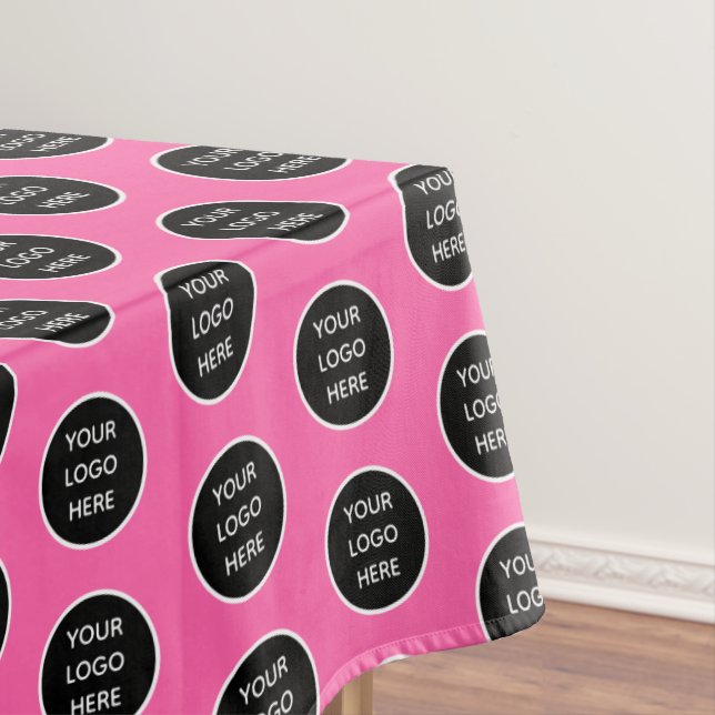 Nappe Logo Entreprise Hot Pink Business Promotions (In Situ)