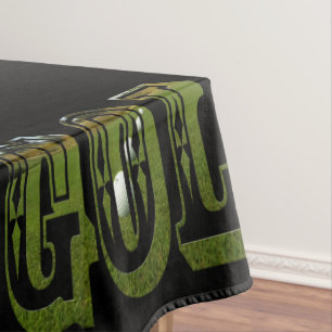 Nappe Logo Green Golf Picture Avec Balls,
