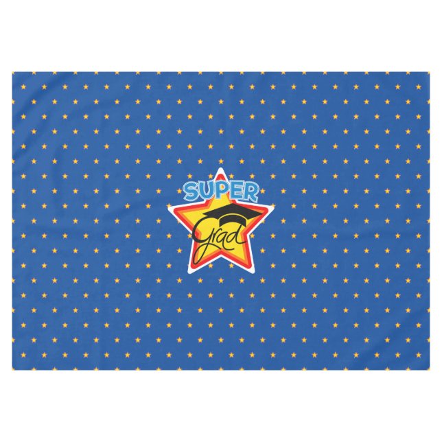 Nappe Logo Moderne Graduation Super Grad (Devant (Horizontal))