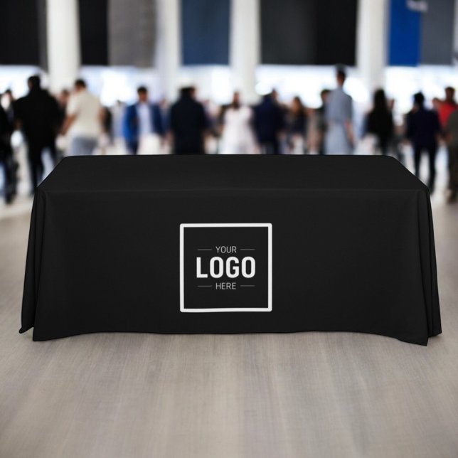 Nappe Logo noir blanc commercial promotion (Créateur téléchargé)