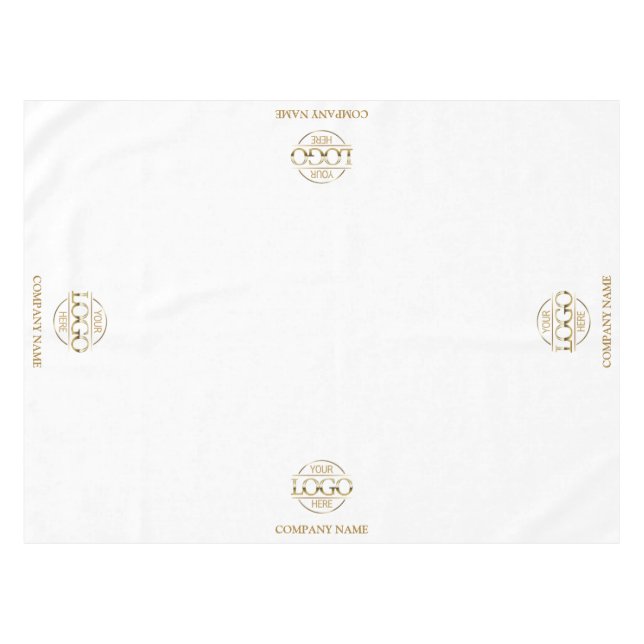Nappe Logo publicitaire simple et personnalisé pour les  (Devant (Horizontal))