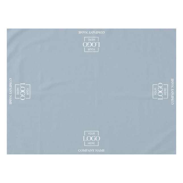 Nappe Logo publicitaire simple et personnalisé pour les  (Devant (Horizontal))
