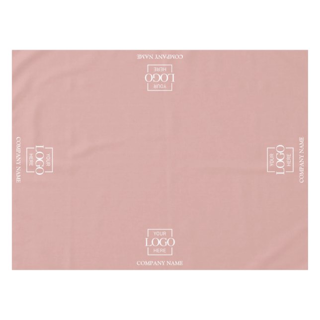 Nappe Logo publicitaire simple et personnalisé pour les  (Devant (Horizontal))