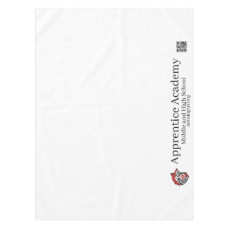 Nappe Logo Redwolf et Académie des apprentis avec QRC