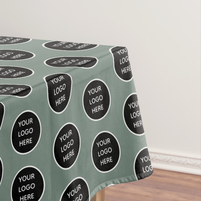 Nappe Logo Société Sage Green Business Promotion (In Situ)