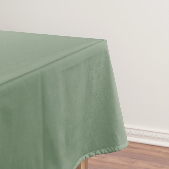 Nappe London Frost Muted Green Solid Color Print, Terre (In Situ)