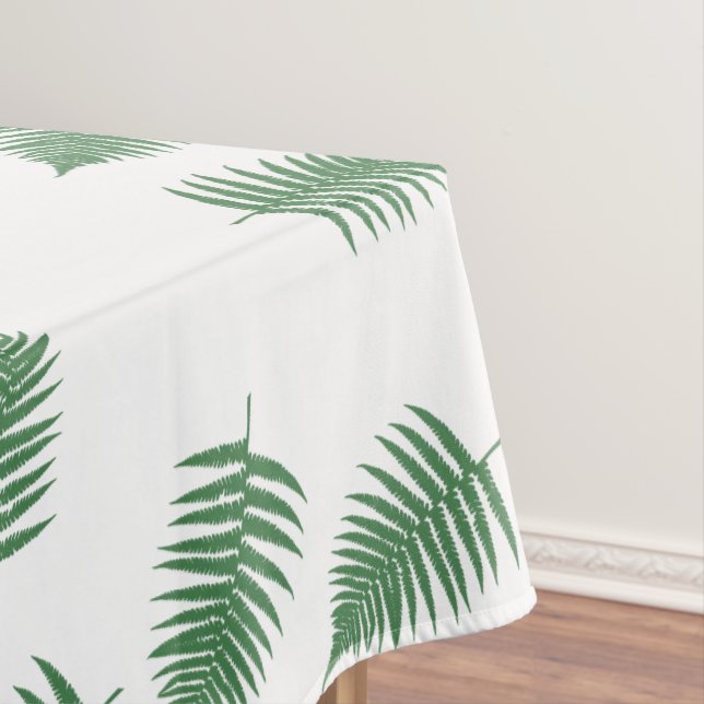 Nappe Lucky Green Fern Motif (In Situ)