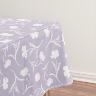 Nappe Lumière Lilac blanc Liberty motif floral élégant
