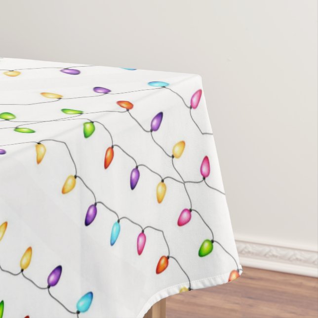Nappe Lumières Brillantes Colorées de Noël  (In Situ)