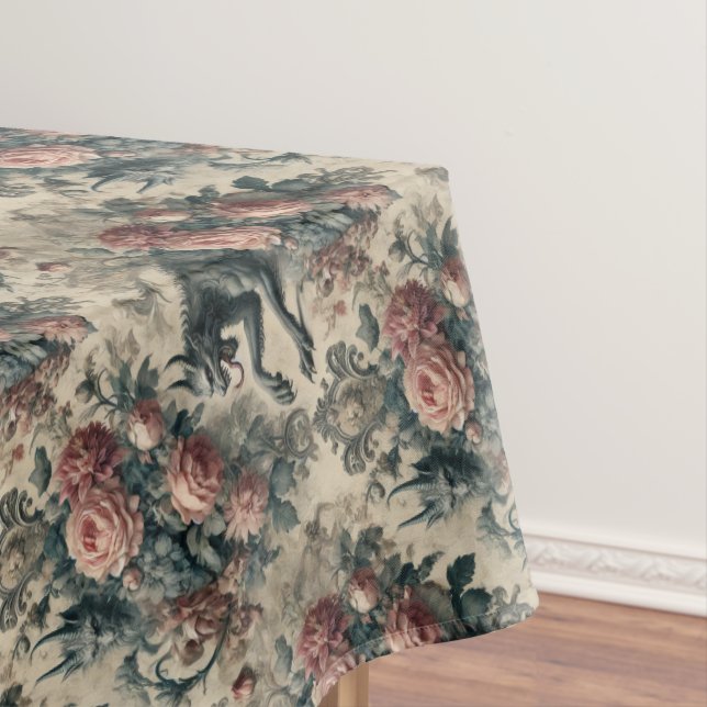 Nappe Lycans & berceuses - Motif médical victorien gothi (In Situ)