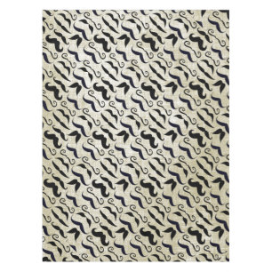 Nappe M. Mustache Hipster Motif
