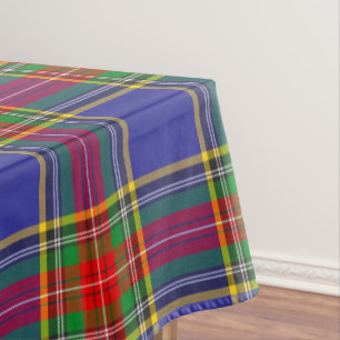 Nappe MacBeth Tartan Plaid Scottish Motif