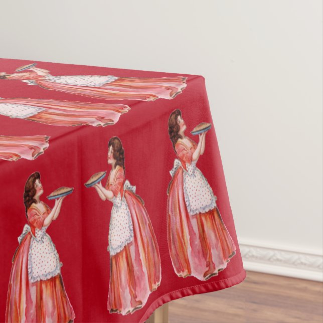 Nappe Machine à tarte de Noël Vintage (In Situ)