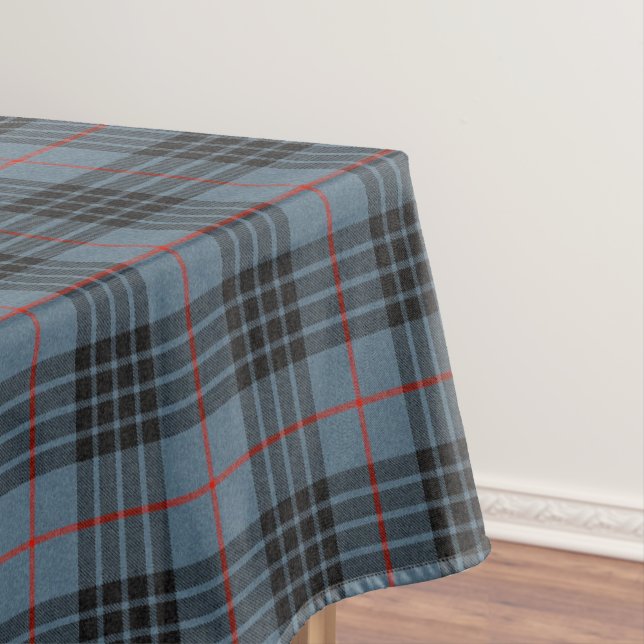 Nappe MacKay Blue Tartan Plaid Scottish Motif (In Situ)