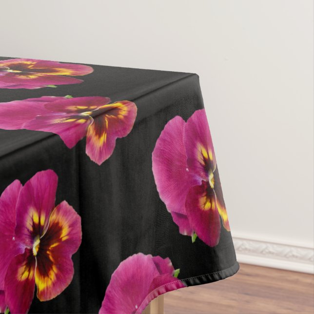 Nappe Magenta Pansies (In Situ)