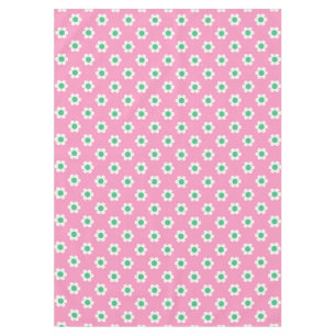 Nappe Maisières rétros rose et vert