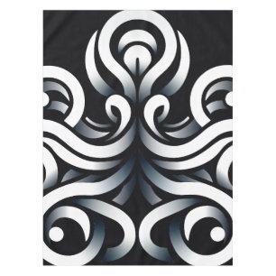 Nappe Mandala abstrait géométrique sacré Zen minimal
