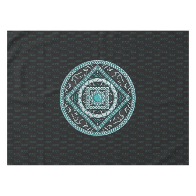 Nappe Mandala du Verseau (Devant (Horizontal))