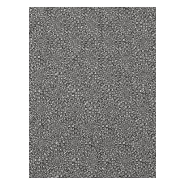 Nappe Mandala monochrome (Devant)