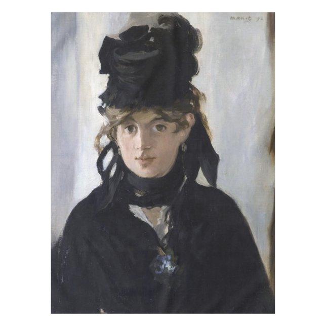 Nappe Manet - Berthe Morisot avec un bouquet de violette (Devant)