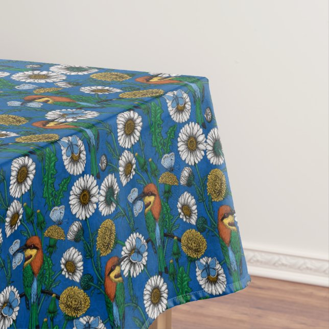 Nappe Mangeurs d'abeilles sur bleu (In Situ)