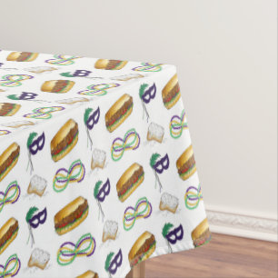 Nappe Mardi Gras Beignet Beignet Beignet Mask New Orlean
