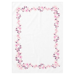 Nappe Mariage aux fleurs de cerisier de fleurs flo