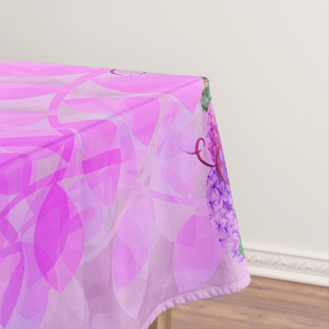 Nappe Mariage floral Amethyst framboise (In Situ)