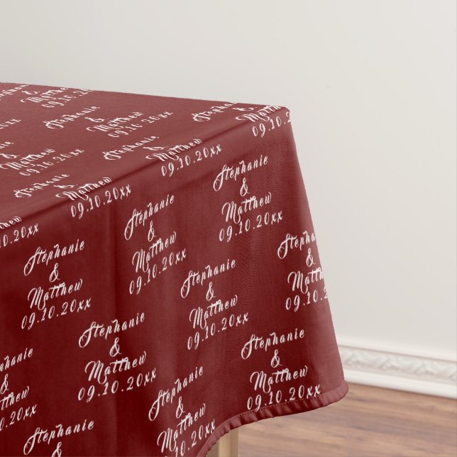 Nappe Mariage simple Elegant Bride et Groom (In Situ)