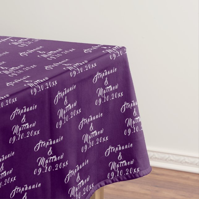 Nappe Mariage simple Elegant Bride et Groom (In Situ)