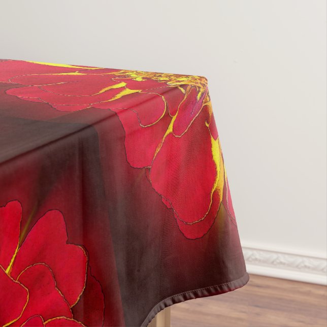 Nappe marigold rouge vif (In Situ)