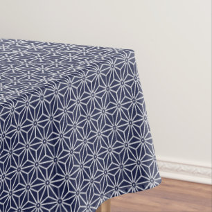 Nappe Marine vintage Blue Asanoha Japon Motif Vector Art