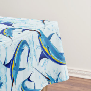 Nappe Marlin Bleu Jaillissant de l'Océan