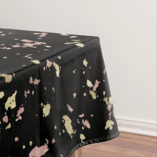 Nappe Matte Gold et Rose Gold Flakes Noir