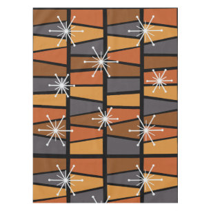 Nappe MCM géométrique Abstrait Burnt Orange