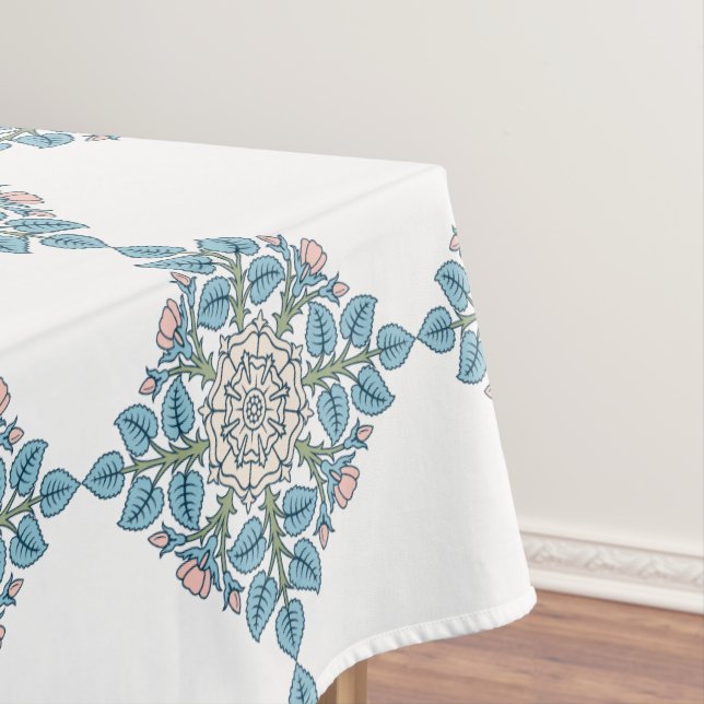 Nappe Médaillon Floral Symétrique Élégant (In Situ)