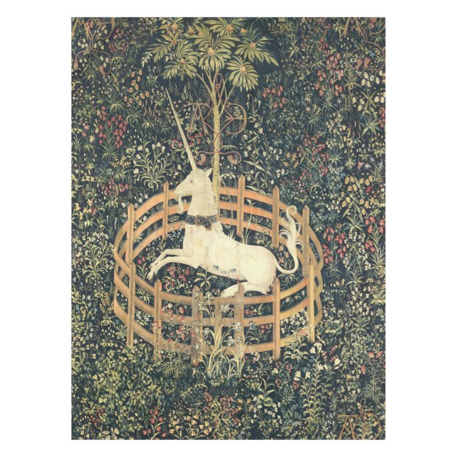 Nappe Médiéval La licorne en captivité (Devant)