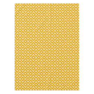 Nappe Médina d'or : Géométrie Marocaine Jaune Andalouse