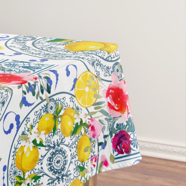 Nappe méditerranéen, style italien, agrumes, citrons, ma (In Situ)
