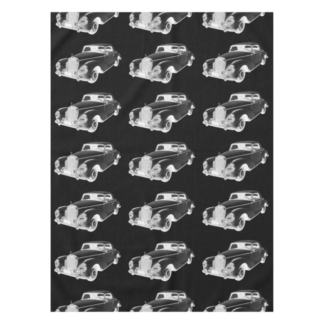 Nappe Mercedes Benz 300 Luxury Car Art (Devant)