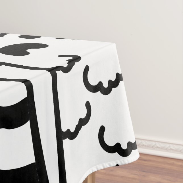 Nappe Mère Chat Noir & Blanc Pour Amoureux de les chats (In Situ)