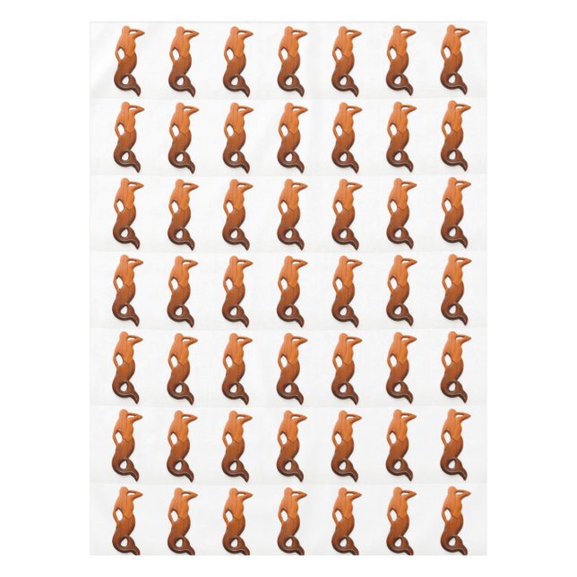 Nappe mermaids brun teint (Devant)