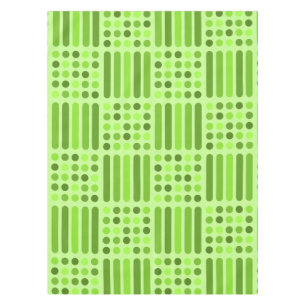 Nappe Mi-siècle Cercles modernes Lignes Chartreuse
