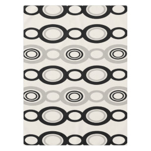 Nappe Mi-siècle Chaîne moderne Liens Black Grey