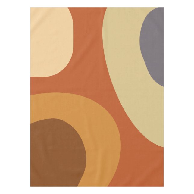 Nappe Mi-Siècle Moderne Grandes Formes (Devant)