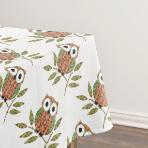 Nappe mignonne de hibou