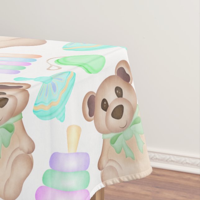 Nappe Mignonne Genre Neutre Teddy Bear Bébé (In Situ)