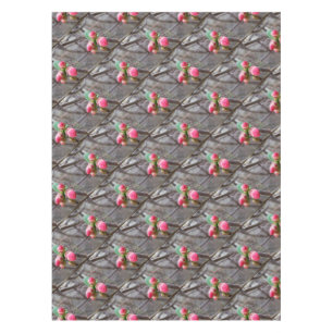 Nappe minuscules bourgeons rouges