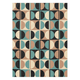 Nappe Modèle abstrait géométrique moderne du milieu du s