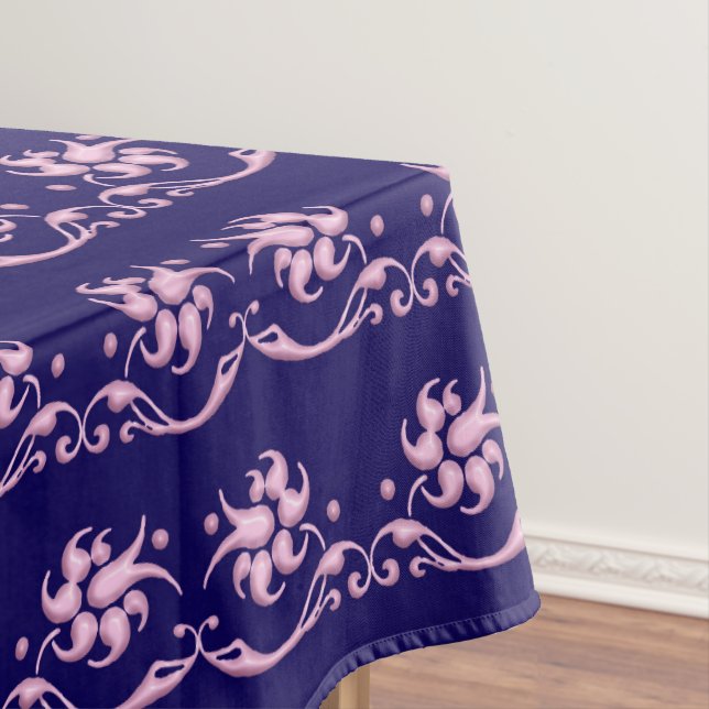 Nappe Modèle baroque floral de style (In Situ)